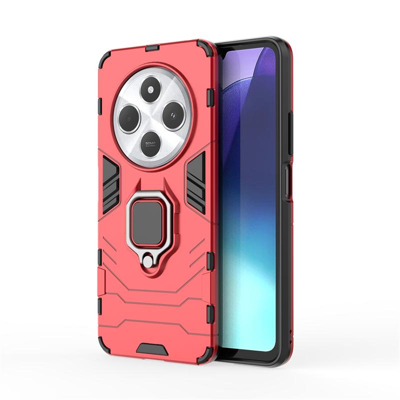 For Xiaomi Poco C75 Case Anti-knock Armor Magnetic Suction Stand Full Edge Back Cover For Poco C75 Case For Poco C75 6.88 inch