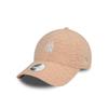 Baseball Cap - - Borg 9forty - Beige - Woman - Embroidered Logo