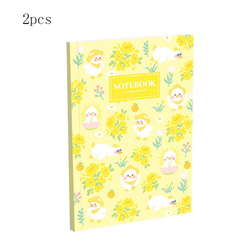 

2pcs B5 Diary Notebook Ins Style School Supplies Portable Meeting Minutes Book Office Style 4