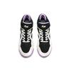 Anta High Top Skate Shoes Women sneakers Black White Purple 122148088-3