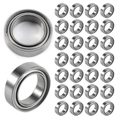 30 Pcs Thin Wall Bearing 6700ZZ 10x15x4mm Low Noise Double Shielded Small Bearings