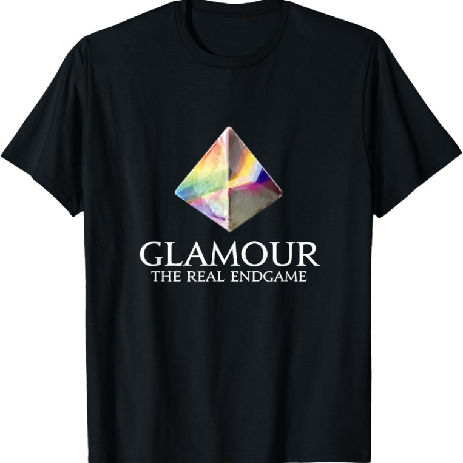 

Glamour the Real endgame for a Fantasy MMORPG T-Shirt XXXXXL чёрный