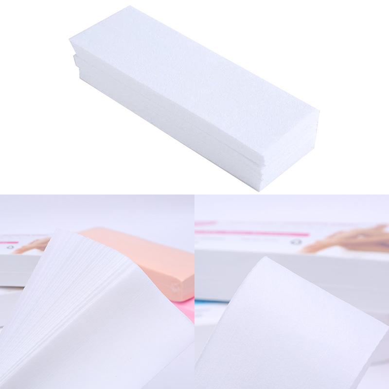 100pcs Wax Hair Removal Paper Natural Beeswax Depilation For Leg Body Underarm Face Depilation Beauty Body Hair Removal Unisex