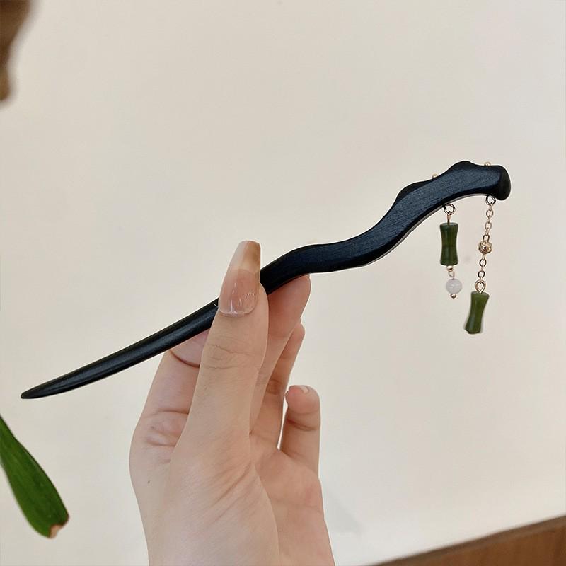 

Шпилька для волос «Камелия»: Ретро стиль ханьфу с сушеными цветами