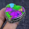 Natural Spiny Oyster Gemstone 925 Sterling Silver Jewelry Ring Size 9 ETC-13896