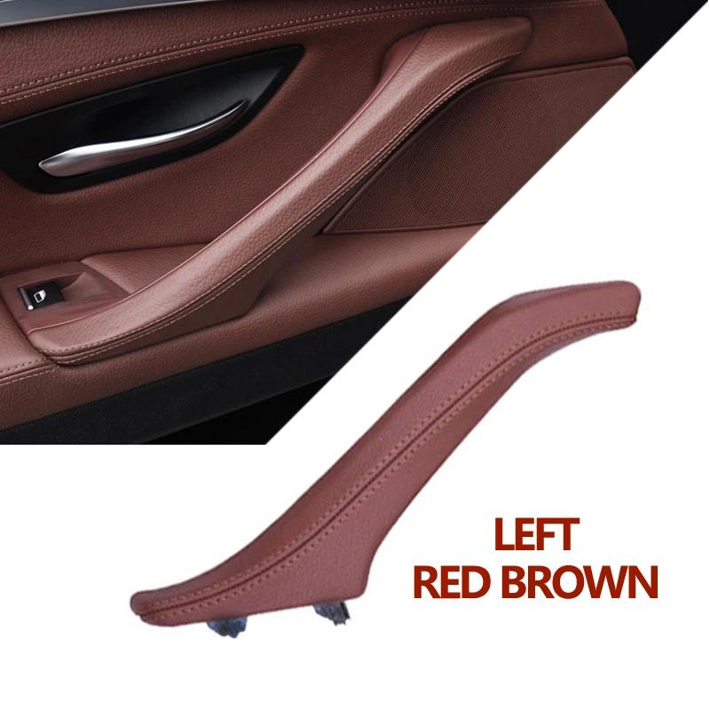 Gruppo maniglia in pelle per portiera interna sinistra/destra del passeggero per BMW Serie 5 F10 F11 F18 520i 523i 525i 528i 535i