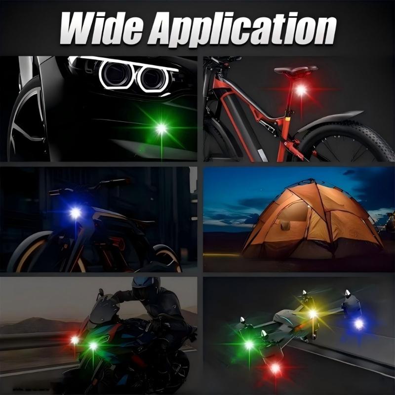 LED Warning Light Set with Wireless Remote For Personalization Waterproof Anti Vibration Strobe Light Easy Installation
