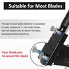 15°-45° Adjustable Sharpener Model 5005 Gen 2 Lawn Mower Blade Sharpener for Straight and Standard Lawn Mower Blades, Black/Red
