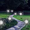 Solar LED Garden Lights - 8 lighting modes,colorful color-changing decorative lights,energy saving,garden lighting,stylish design,durable construction