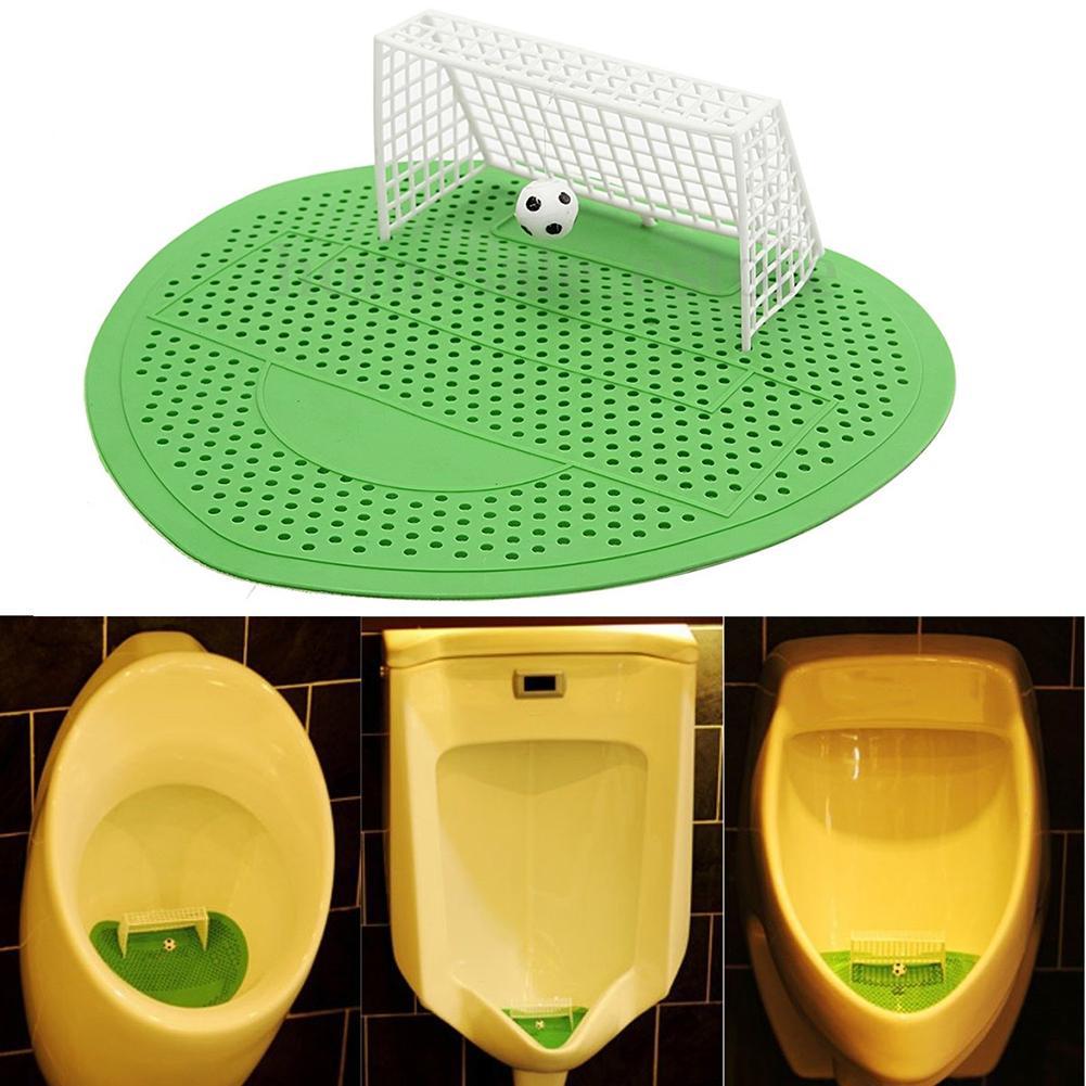 Mini Pánské WC Stojící Pisoár Filtr Plastová Síťka Fotbalový Pisoár Fotbalový Kreativní Koupelna Pa J9M1