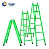 Heavy-Duty Folding Iron A-Frame Ladder