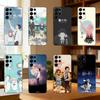 A Silent Voice Shoya Nishimiya Phone Case For Samsung S25,24,23,22,30,21,10,9,Ultra,Plus,Lite Soft Black Case