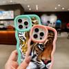 Ae99 Tigers Lion Love Design Art Protective Phone Cases for Samsung S23 S24 Ultra A15 A55 A14 A13 A25 A54 A51 A04s S20 FE Big Wave TPU Back Cover