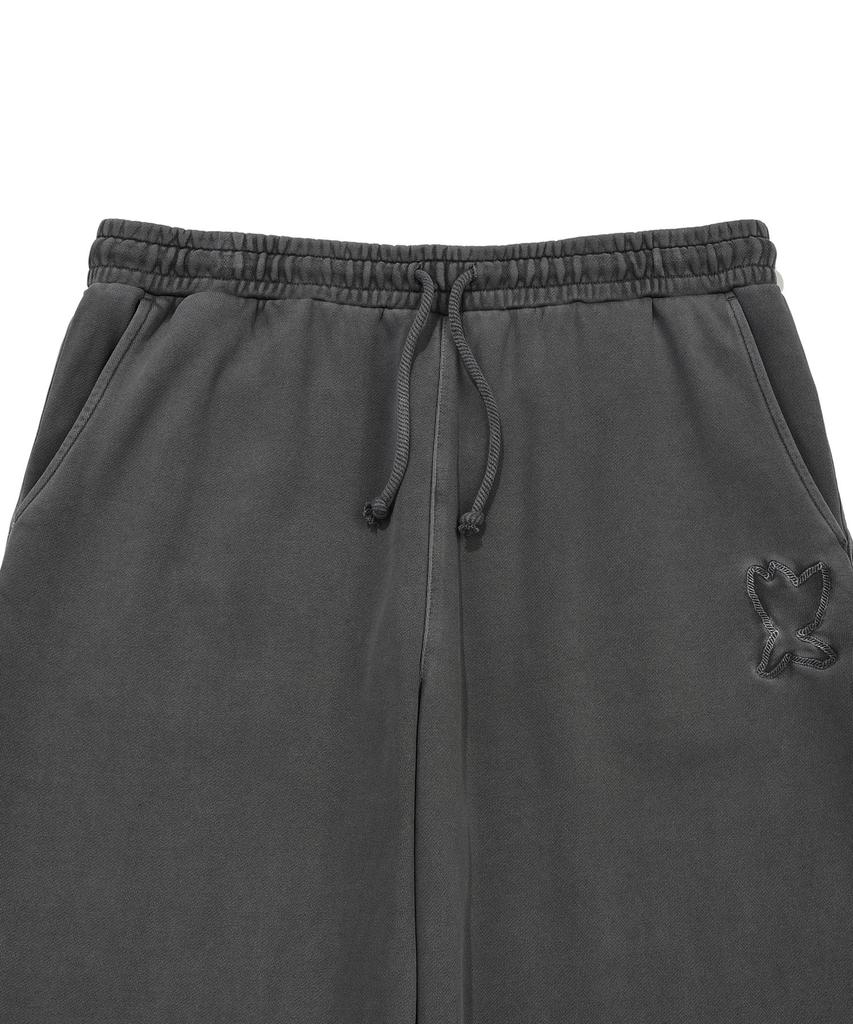 WACKY WILLY Pigment Vintage Sweatpants Charcoal