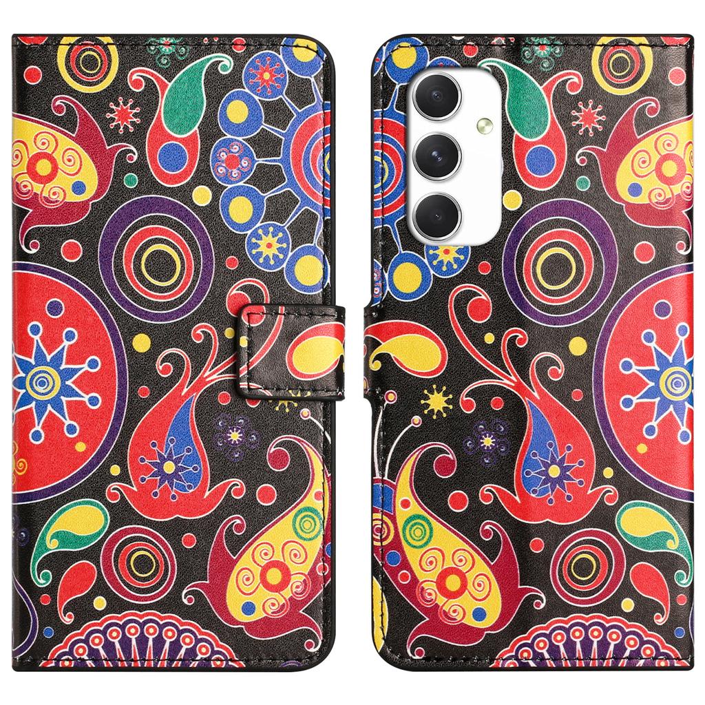 For Samsung Galaxy A16 5G/A16 4G Case Pattern Print PU Leather Wallet Phone Cover