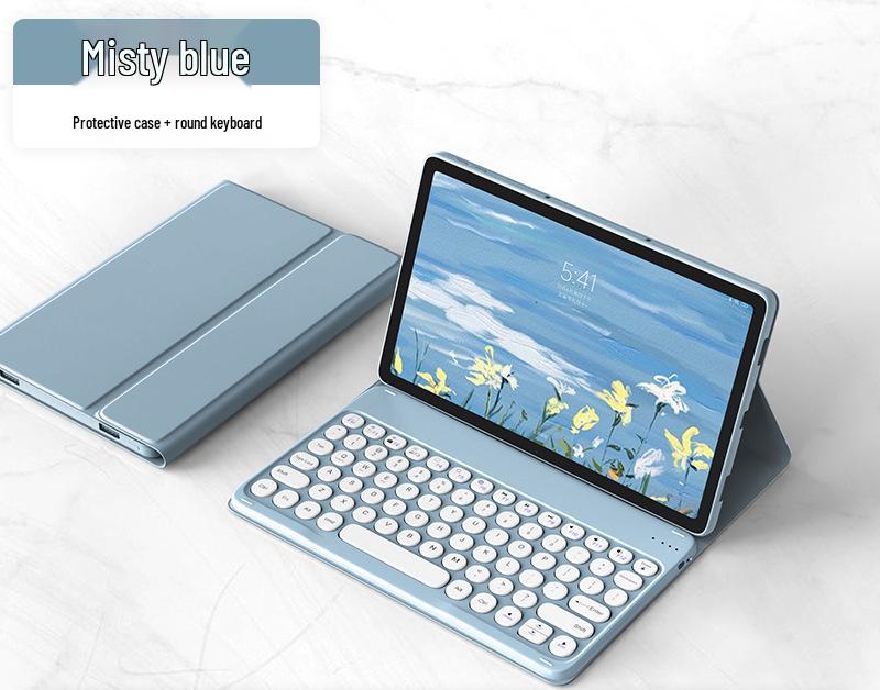 Xiaomi Tablet Protective Case with Bluetooth Keyboard and Magnetic Cap for Redmi Pad 2