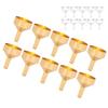 10pcs Metal Small Funnel  Aluminum Alloy Funnel for Filling Bottles and Transferring Cosmetics P