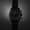 Męski zegarek Seiko Prospex Speedtimer Chronograf Słoneczny Cały Czarny SBDL103