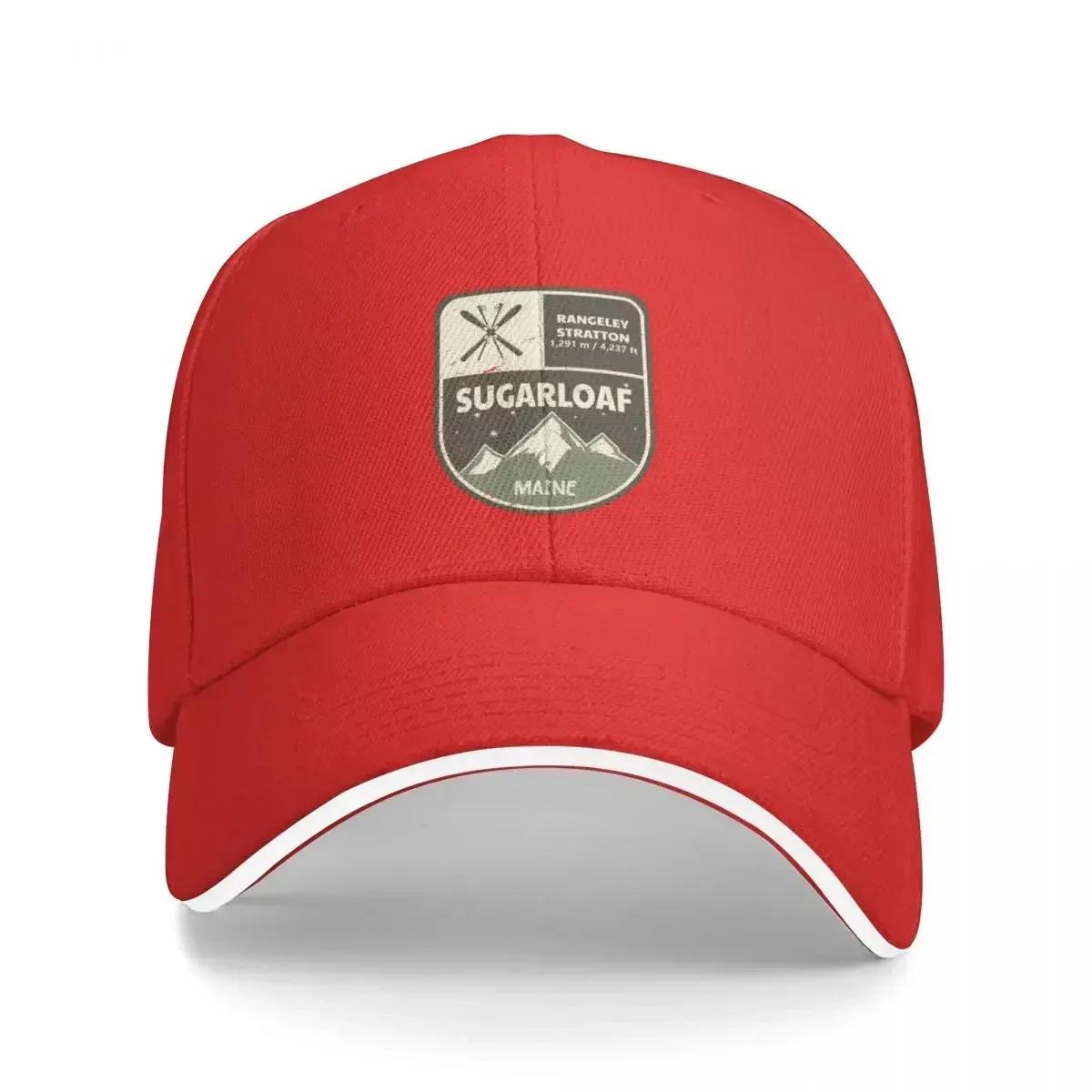 Sugarloaf Rangeley Stratton Maine Baseball Cap GentleUnisex Hat Fishing cap Unisex Womens