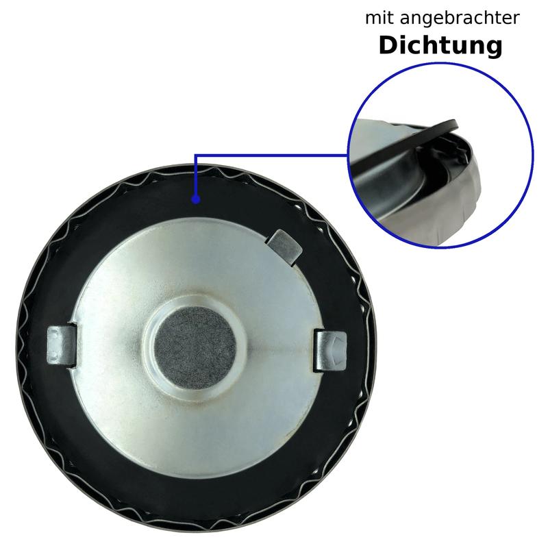 Fuel Tank Cap 88mm Chrome Universal Tank Cover Lockable With 2 Keys For Vans Tractor Truck Excavator