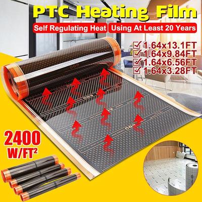 Infrared Low Power Consumption Energy Saving PTC Self Regulating Underfloor Warm Floor Carbon New AC 200~240V 50/60Hz Heating Film