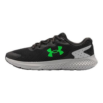 Charged Rogue 3 Scarpe da Corsa Casual da Uomo Comode Sport Ammortizzanti Resistenti Basse Sneakers Carbone Grigio Giada 3024877-105