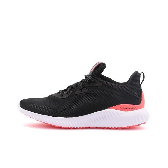 

adidas Alphabounce+ Black Signal Pink FZ2194 EU 36.5 чёрный/белый
