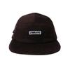 VIBRATE Box Logo Corduroy Camp Cap (Brown)