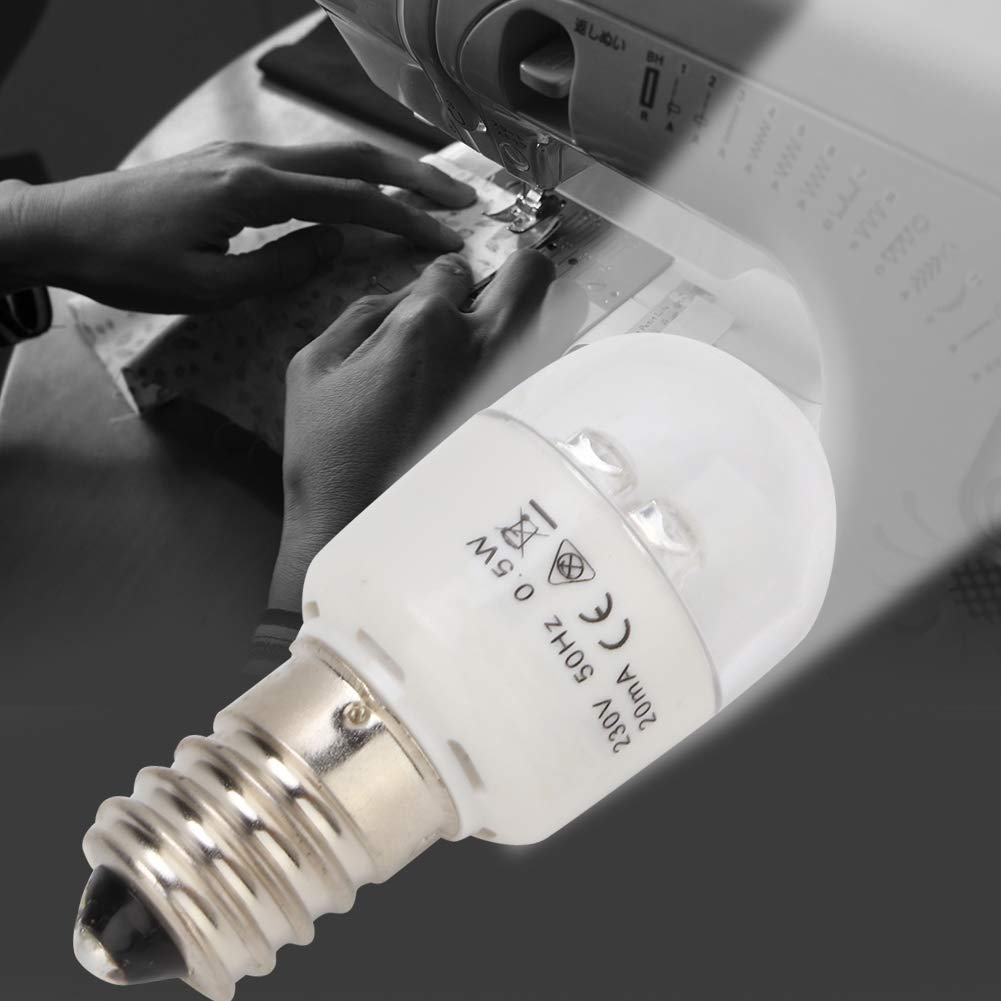 Nähmaschinen-LED-Birne, Multifunktionale Haushalts-Nähmaschine LED-Arbeitslicht-Birne 0,5W Energiesparlampe LED-Birne