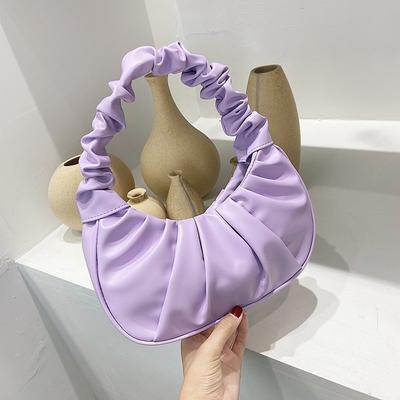 Cloud Pleated Bag Women's Spring New Armpit Bag Fashion Shoulder Handbag Bag
