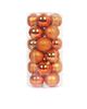 36pcs Silver Christmas Ball Ornament Set, Shatterproof Tree Hanging Baubles for Holiday, Party & Home Decor