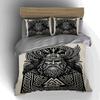 Design inspirowany Wikingami. Pościel Zestawy poszewek na kołdrę Poszewki na kołdrę Poszewki na poduszki prezenty (1 * Poszewka na kołdrę 2 * Poszewki na poduszki, bez wkładu do kołdry)