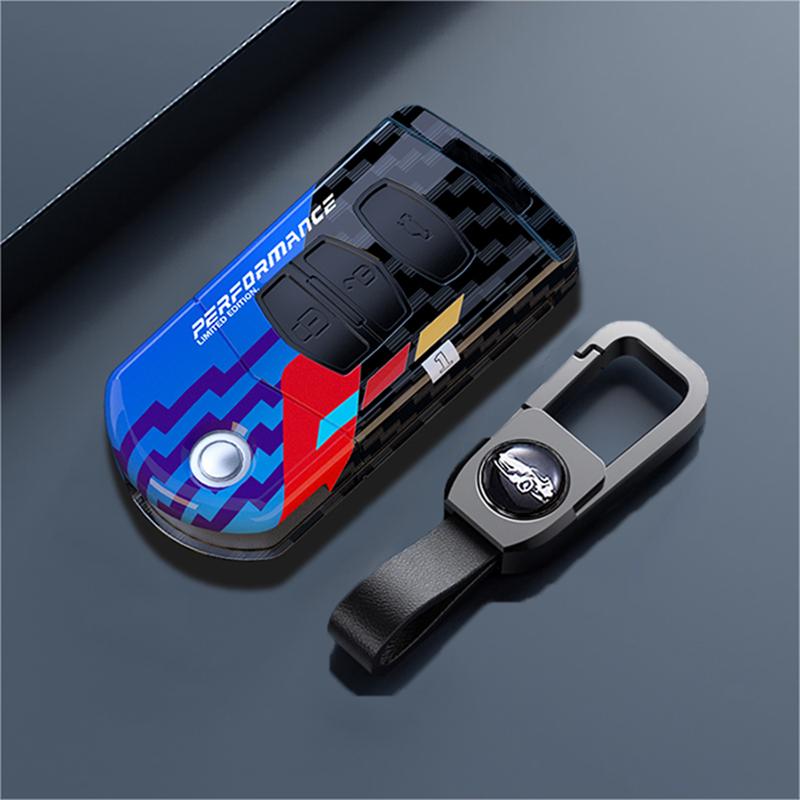 

Key Case for Car For Mazda Demio 2 3 5 6 M3 M5 M6 CX-5 CX7 CX9 RX8 MX5 MPV 2/3 Buttons TPU Shell Fob Holder Car Key Case Cover
