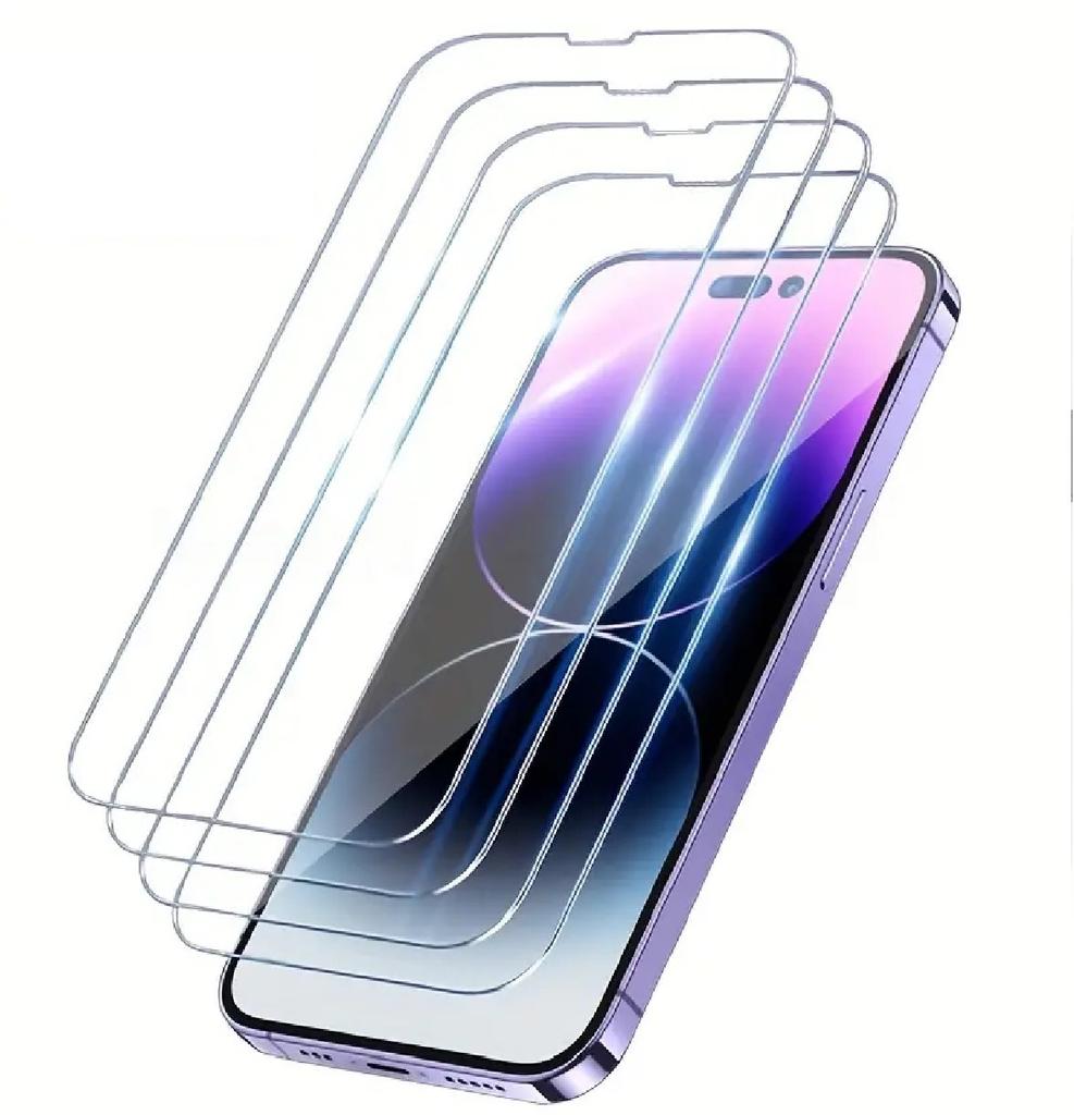 3 pz vetro temperato completo 100d per apple iphone 16 17 14 plus 13 mini 12 11 15 pro max protezione schermo iphone x xr xs max