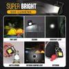 Super Bright MINI COB Keychain Portable Flashlight Charging Lamp Camping Lights with Magnet 4 Lighting Modes for Camping Fishing