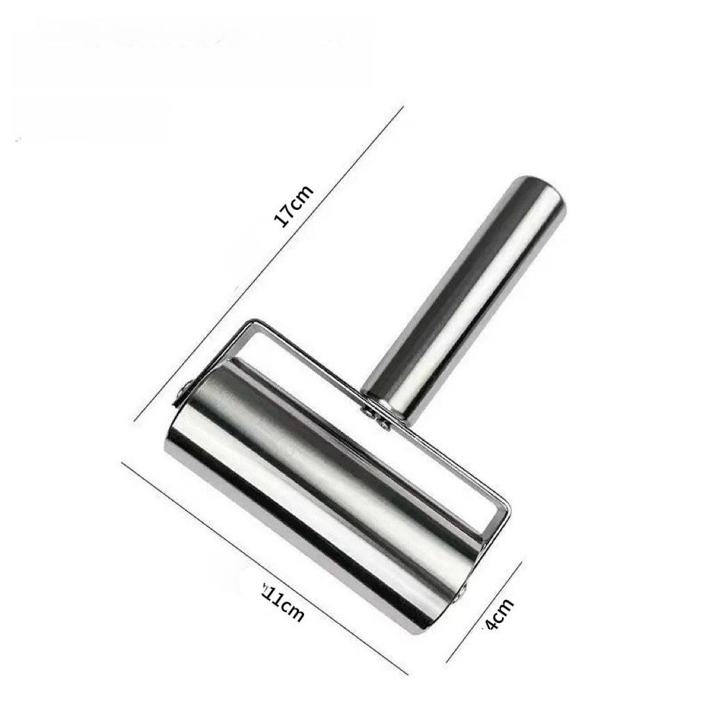 

Stainless Steel Double Head Rolling Pin Non-stick Dough Pastry Roller Noodles Pizza Pies Kitchen Dumplings Machine Baking Tools срібний
