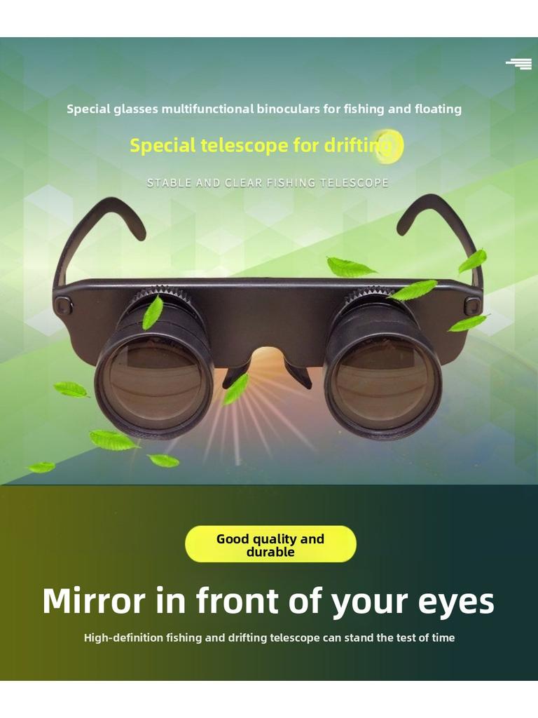 Brýle Rybářský dalekohled Ultralehké profesionální Rybářské brýle Černé Polarizované brýle Venkovní Rybářský dalekohled Přenosný