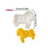 Cartoon Horse Cookie Cutter DIY Biscuits Fondant Embossing Mold for 2026 New Year Party Cake Decoration Baking Tool