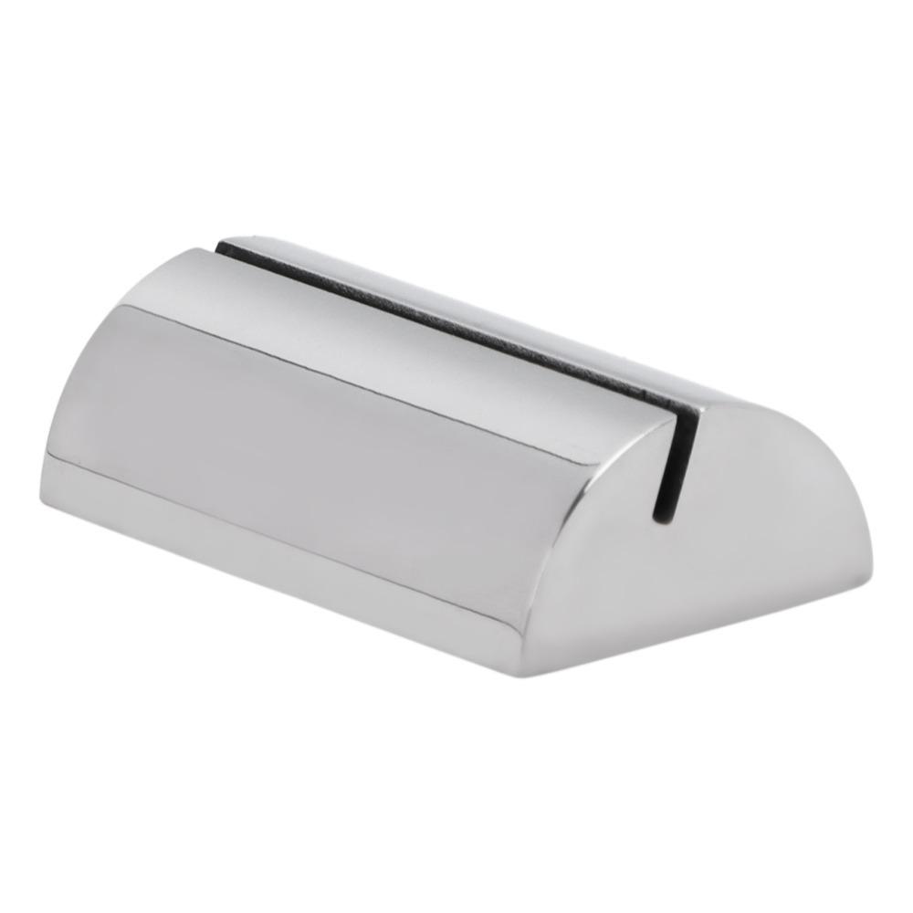 Silver Card Holder Stainless Steel Place Card Holders Card Holder Stand  Office Supplies