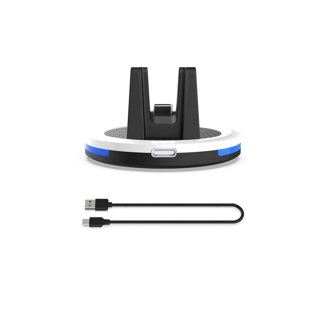 Charging Dock With LED Display Light Compatible For GO Plus+ Charging Station Charger With Charging Cable Anti-slip Pad