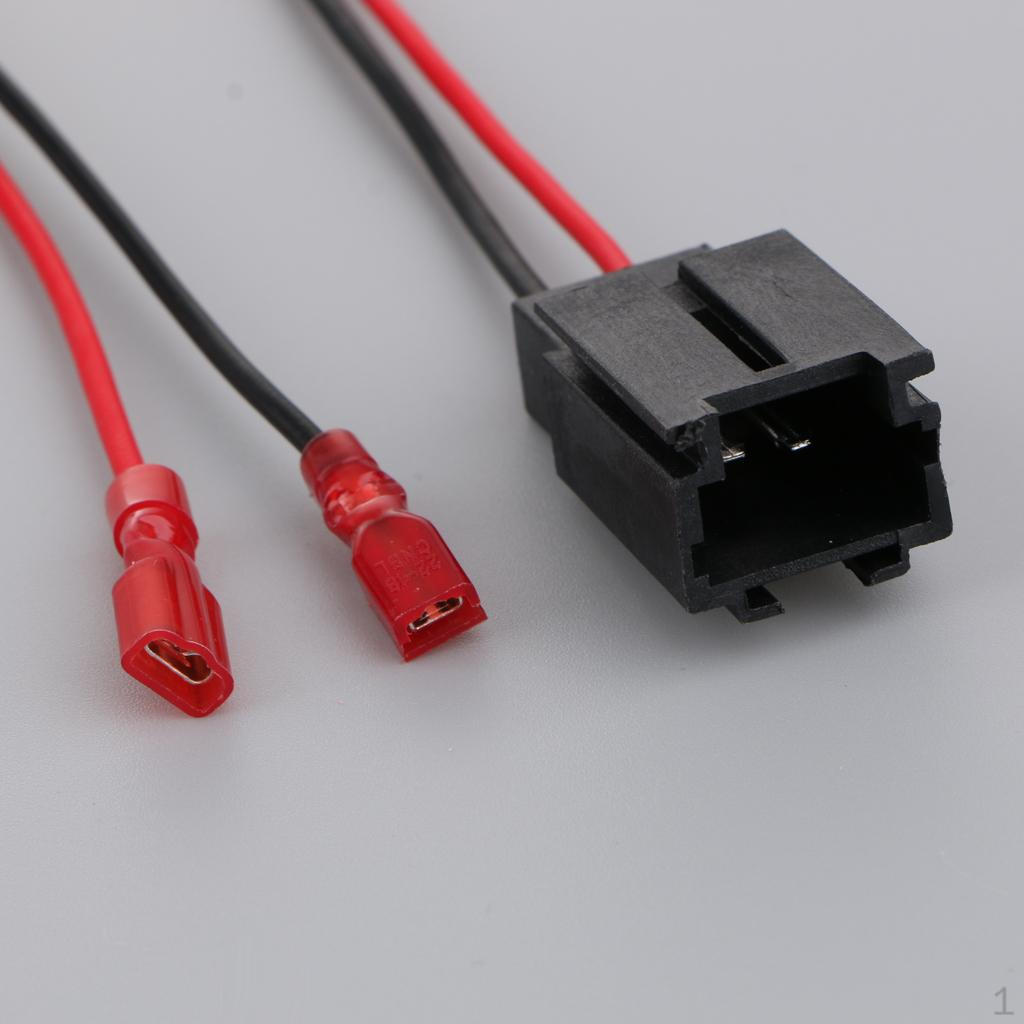 

2 Pieces Speaker Adapter Cable Plastic Connector Holder