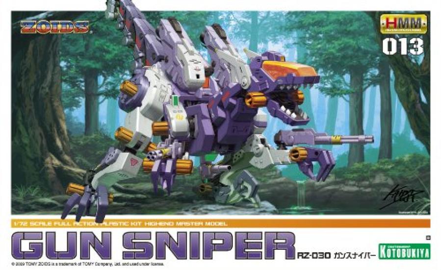 

Kotobukiya ZOIDS RZ-030 Gun Sniper 172 scale plastic kit