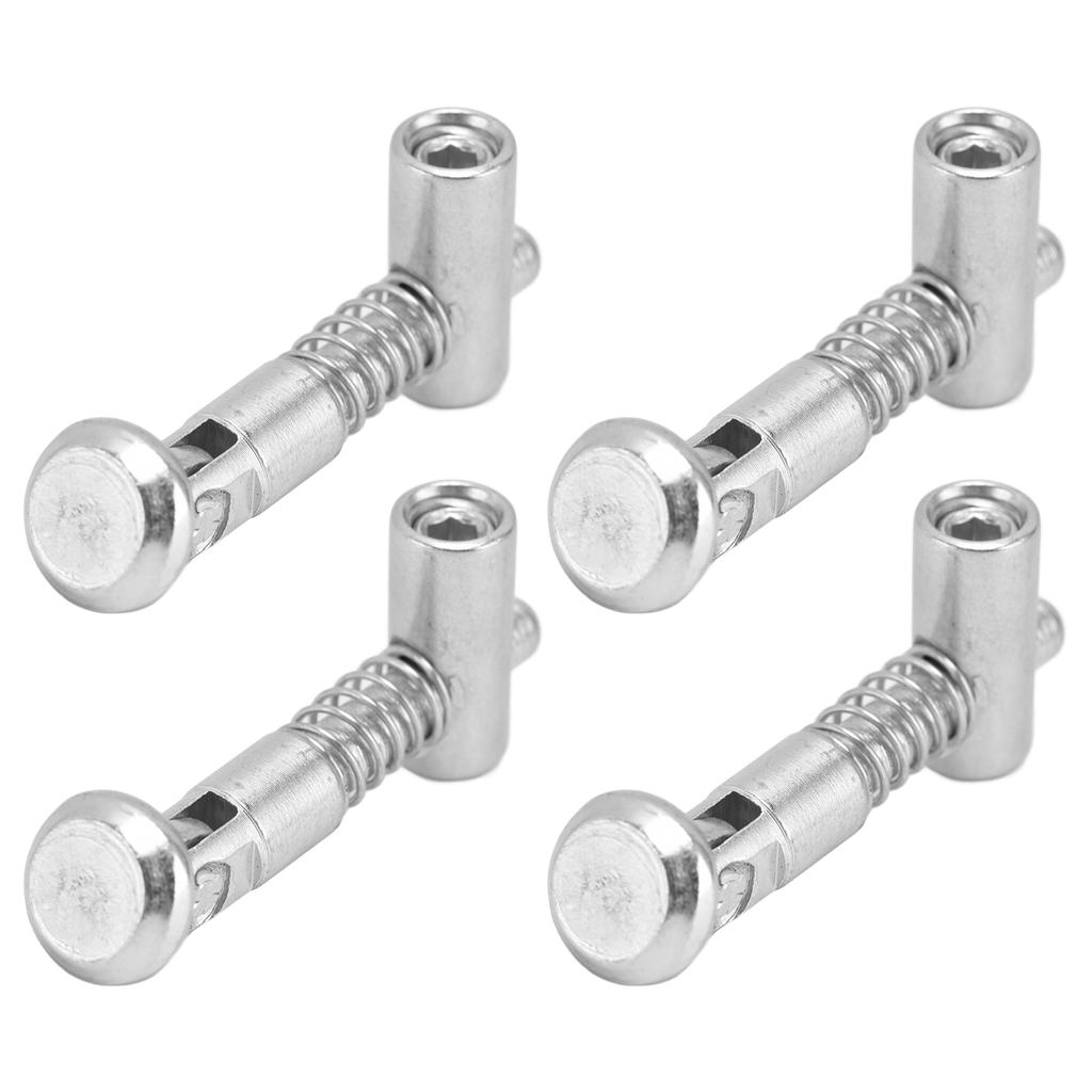 4Pcs Anchor Type Connector Carbon Steel Galvanized European Standard 4040 Oblique Angle 0 180 Degrees