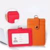Multi-functional Card Holder with Lanyard for Men and Women Credit Cards Bank Cards Student Cards Leather Wallet ID Badge Case