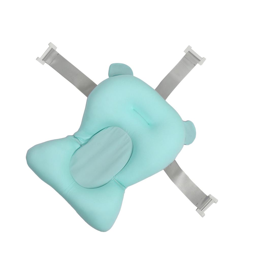 Baby Bath Seat Support Mat Newborn Bathtub Pillow Baby Bath Pad Bathing Pillow Seat for Newborn Infant Toddler
