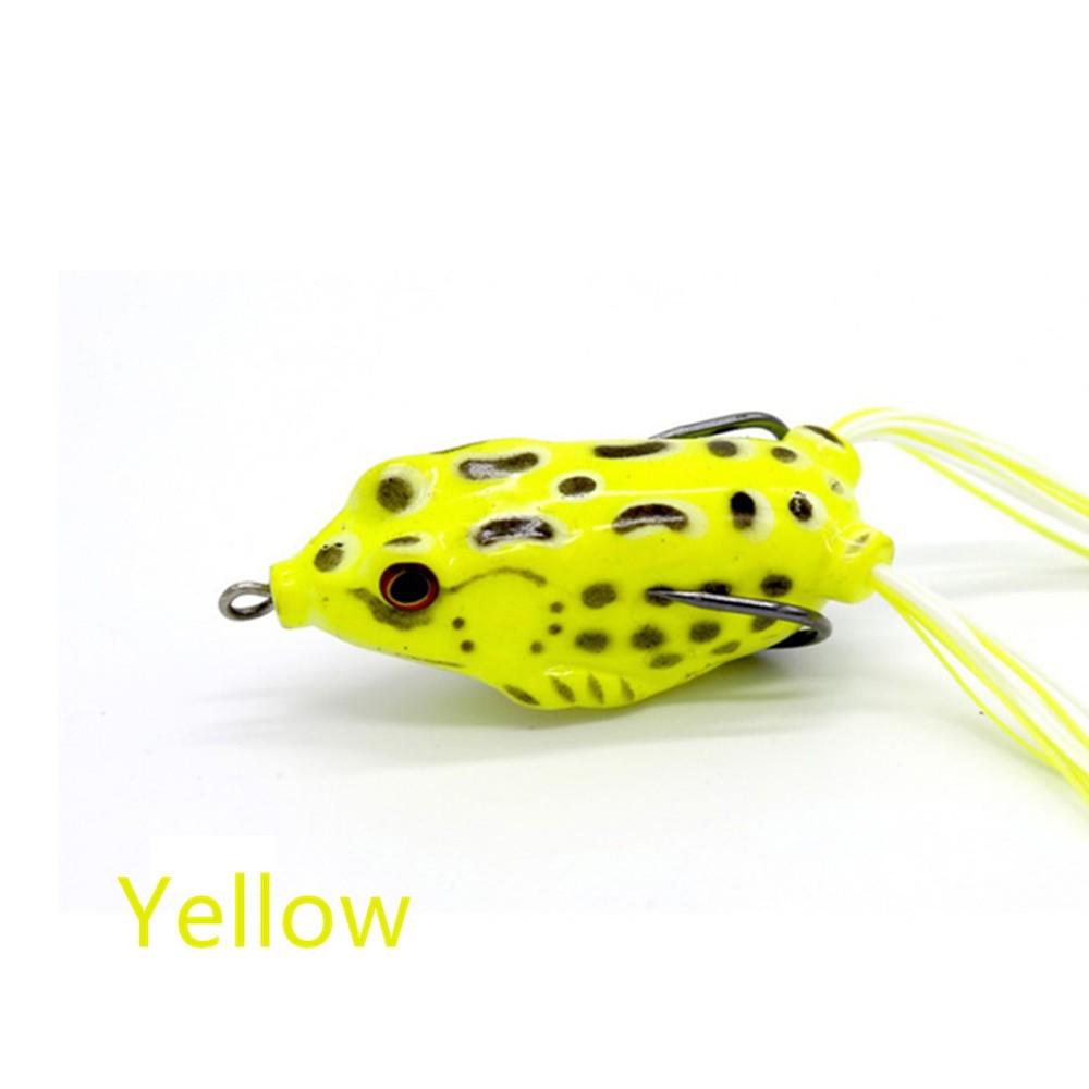 1Pcs Soft Frog Lure Silicone Bait Artificial Soft Fishing Lure For Snakehead Bait Sport Frog Lures