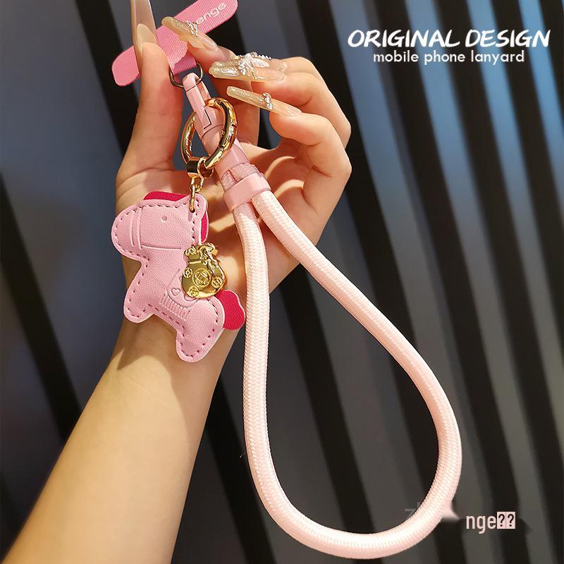 Premium Rotating Buckle Phone Lanyard: Short, Stylish, Adjustable Wrist Strap for Outdoor Use