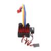 60A Brushed ESC for 540 550 750 Motors Alloy RC Electronic Speed Controller for RC Car Boat Tank Accessories