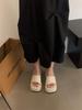 Women's Summer 2025 One-Strap High Heel Sandals - Round & Open Toe, Soft-Thick Sole, Comfortable for Commute
