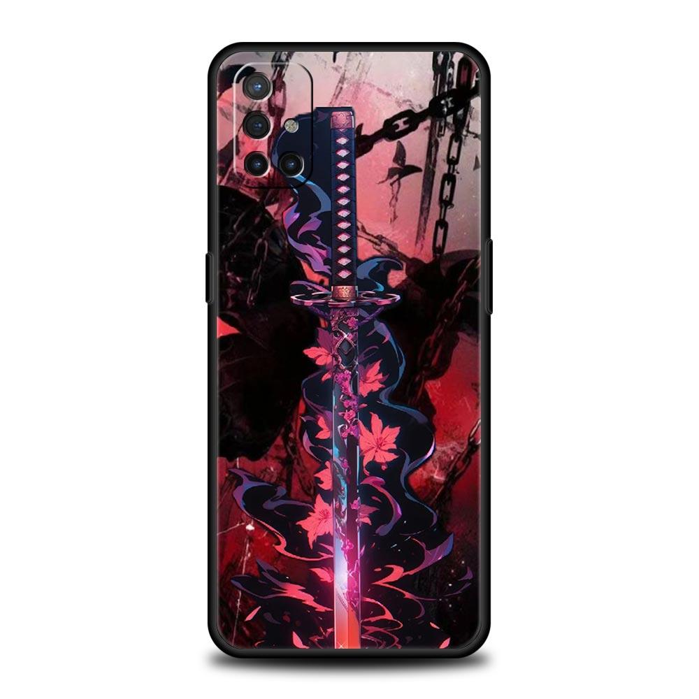 

Phone Case For Oneplus 13R 13 12 10T 11 R10 Nord N100 N200 N10 9 9R CE 2 3 Z Pro Lite Soft TPU Cover The Sword Creative Pattern OnePlus Nord